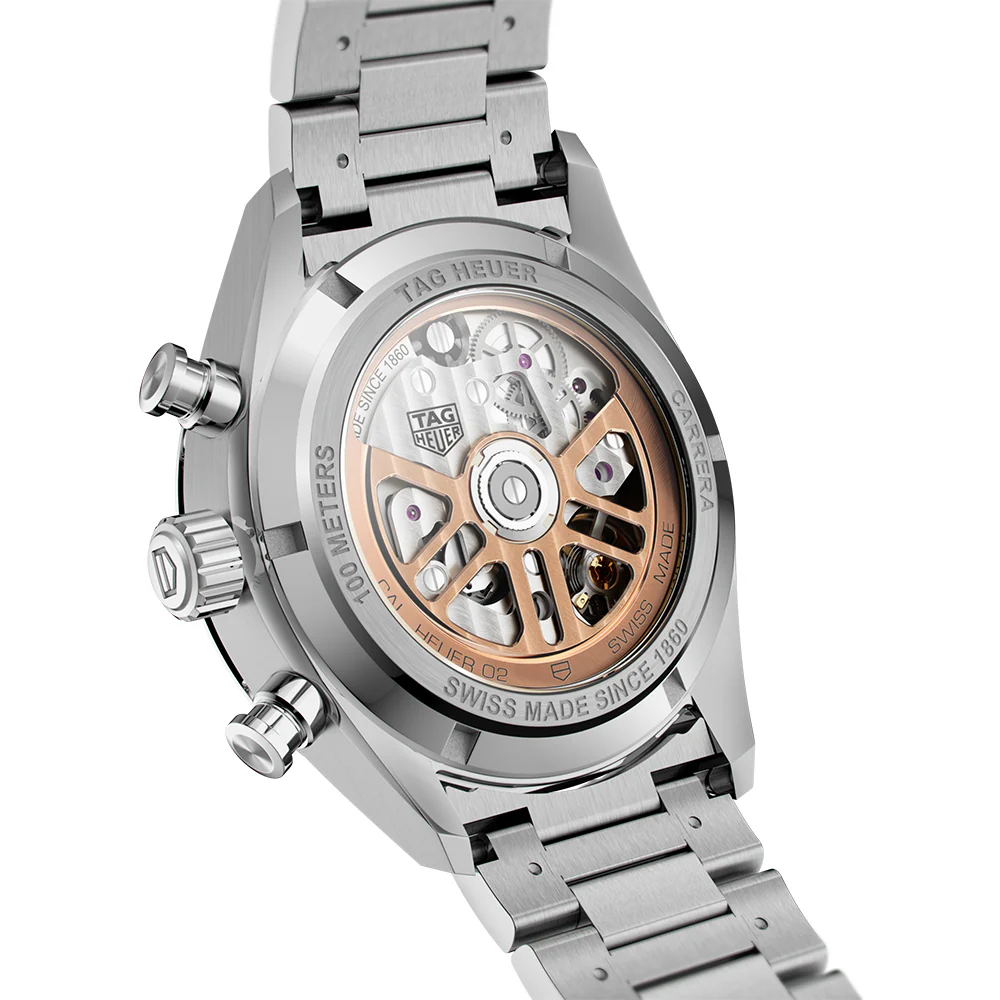 TAG Heuer Carrera 42mm 100m Chronograph Automatic Watch CBN2011.BA0642 - Image 3